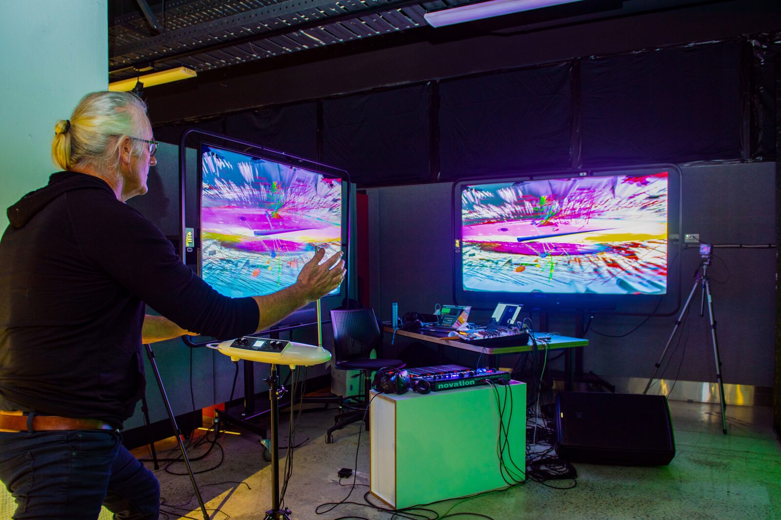 Synaespatia installation, Ars Electronica